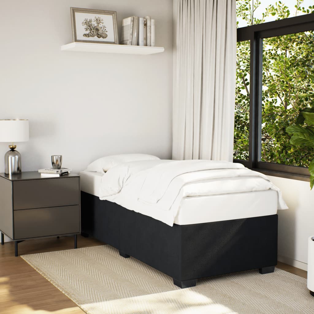 Giroletto Nero 80x200 Cm In Velluto
