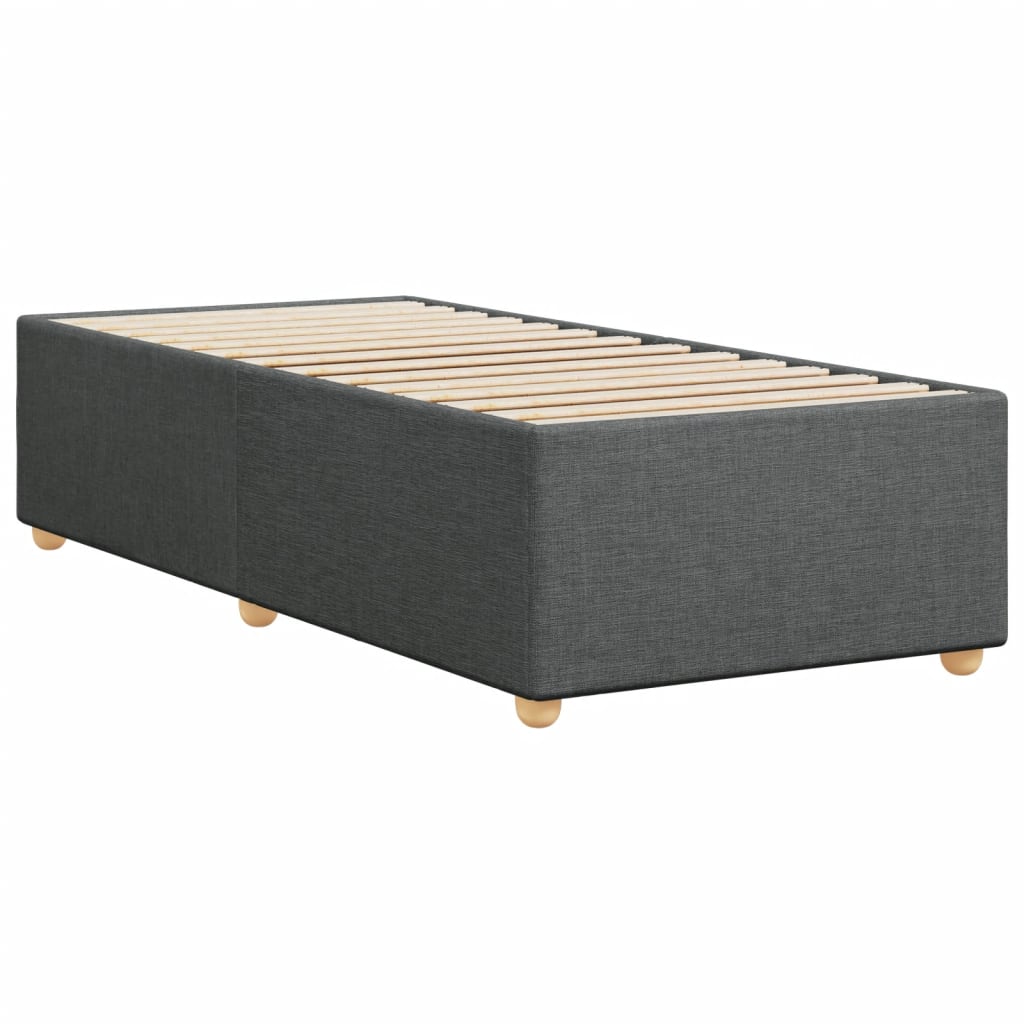 Giroletto Senza Materasso Grigio Scuro 100x200 Cm Tessuto - Image 6