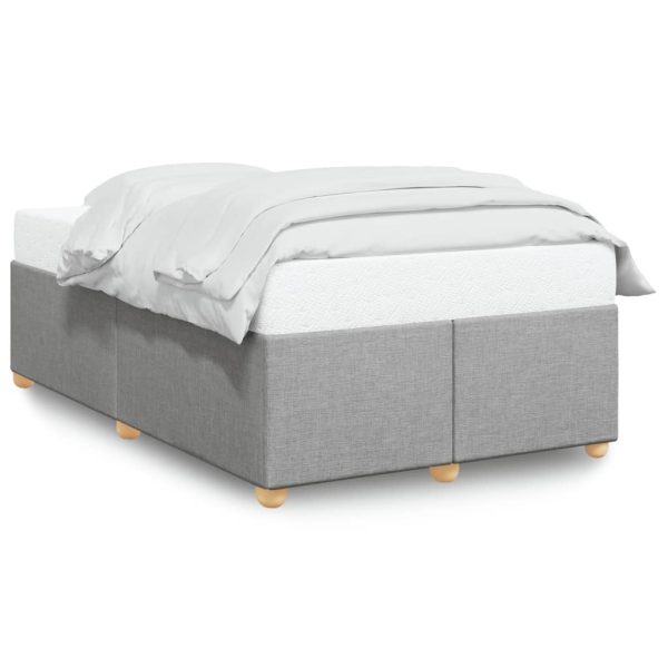 Giroletto Senza Materasso Grigio Chiaro 120x190 Cm In Tessuto