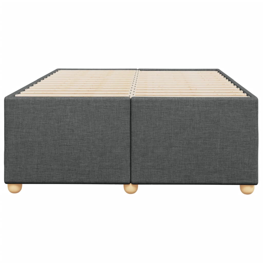 Giroletto Senza Materasso Grigio Scuro 120x200 Cm Tessuto - Image 4