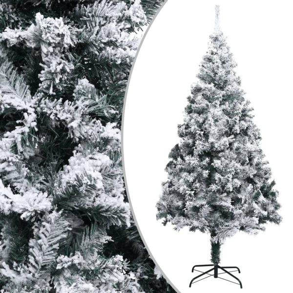 Albero Di Natale Artificiale Con Neve Verde 300 Cm Pvc