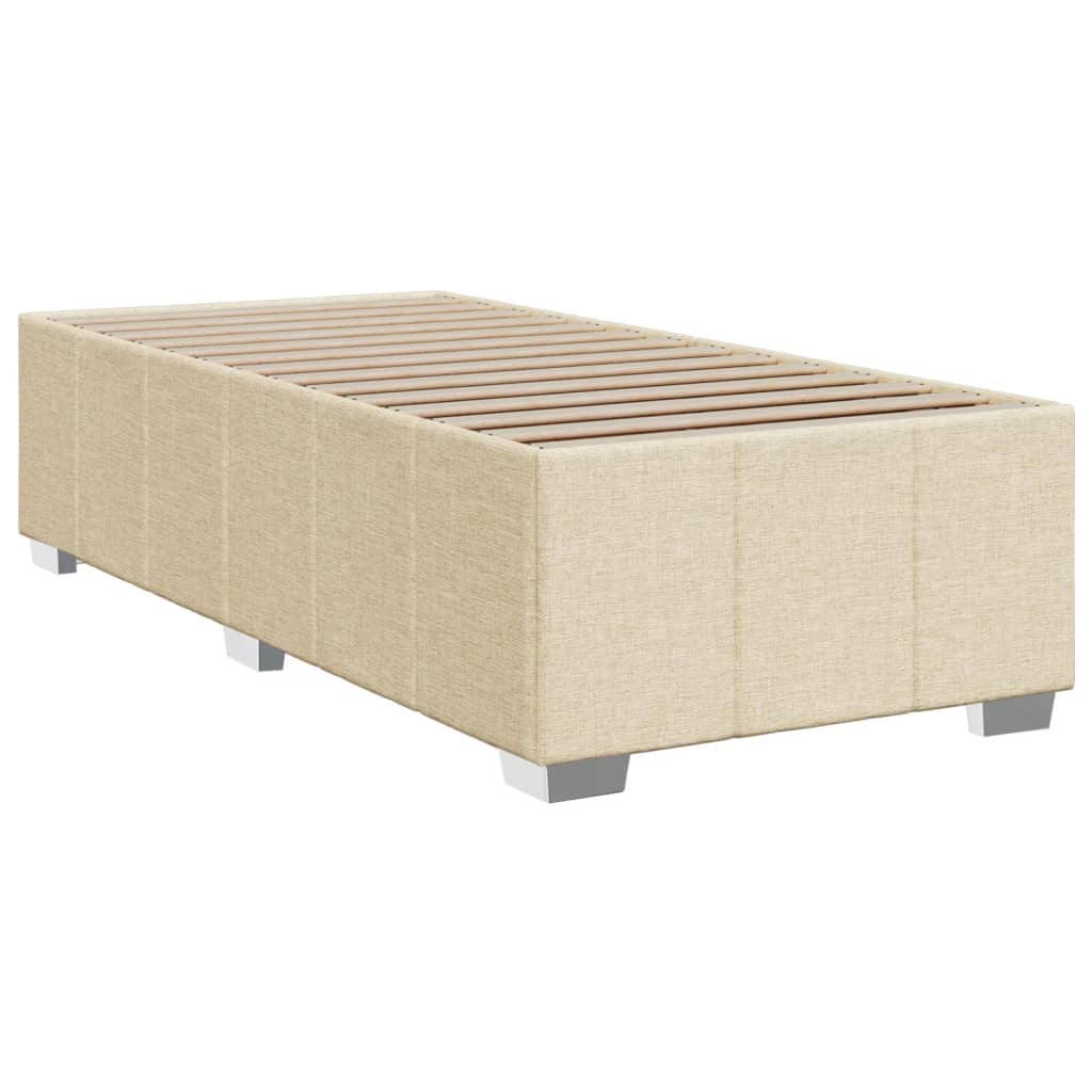 Giroletto Senza Materasso Crema 90x200 Cm In Tessuto - Image 3