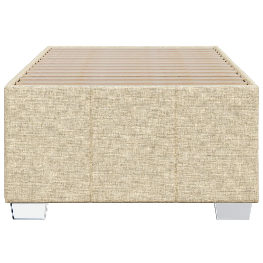 Giroletto Senza Materasso Crema 90x200 Cm In Tessuto - Image 4