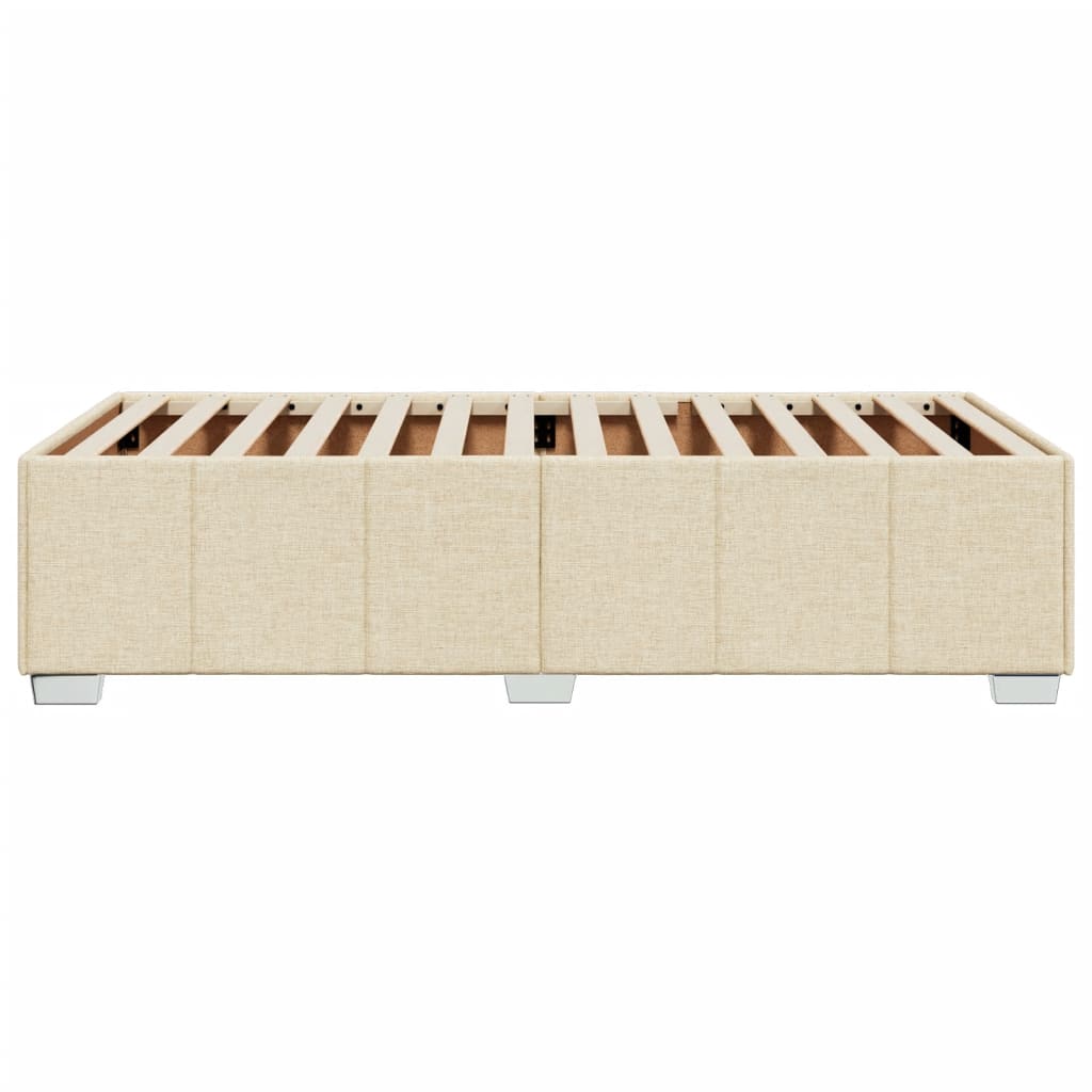 Giroletto Senza Materasso Crema 90x200 Cm In Tessuto - Image 5