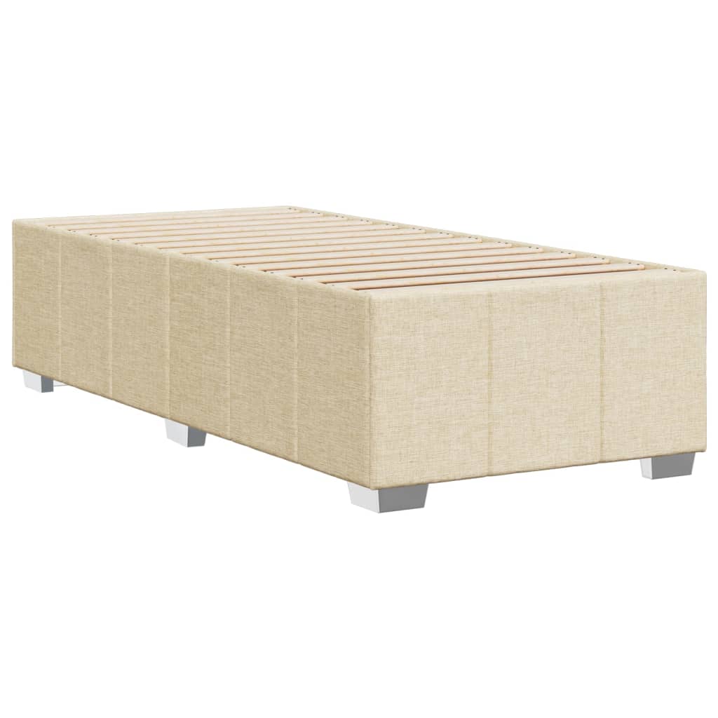 Giroletto Senza Materasso Crema 90x200 Cm In Tessuto - Image 6