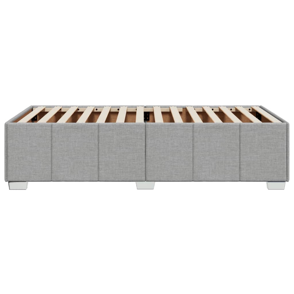 Giroletto Senza Materasso Grigio Chiaro 100x200 Cm Tessuto - Image 5
