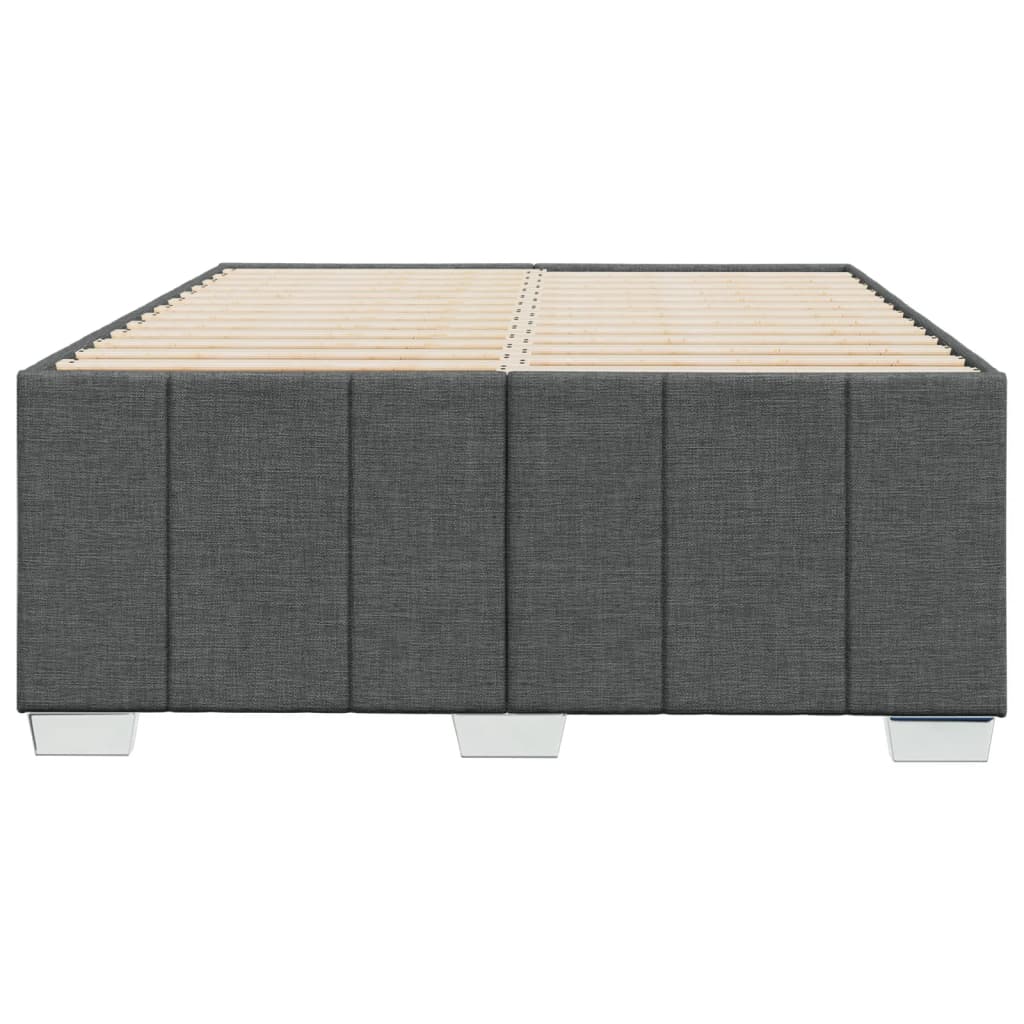 Giroletto Senza Materasso Grigio Scuro 120x200 Cm Tessuto - Image 4