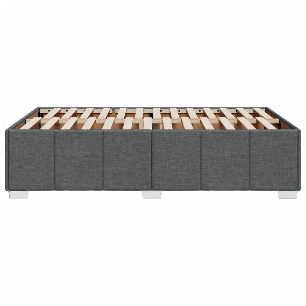 Giroletto Senza Materasso Grigio Scuro 120x200 Cm Tessuto - Image 5