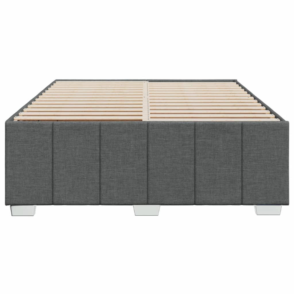 Giroletto Senza Materasso Grigio Scuro 160x200 Cm Tessuto - Image 4