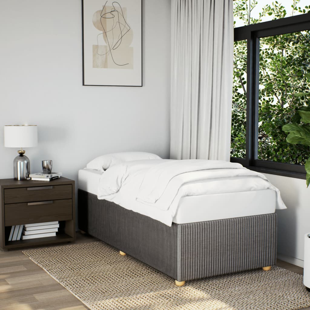 Giroletto Senza Materasso Tortora 90x190 Cm Tessuto