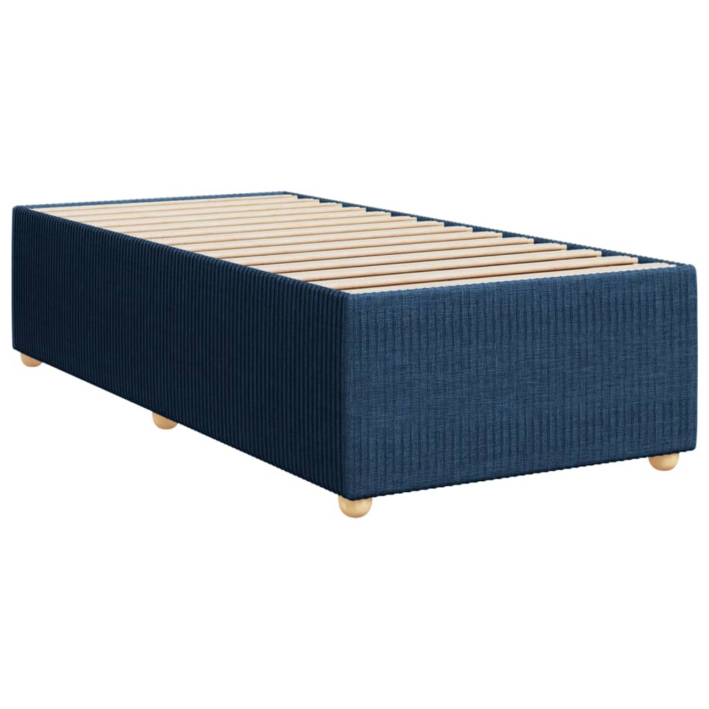 Giroletto Senza Materasso Blu 90x190 Cm In Tessuto - Image 3