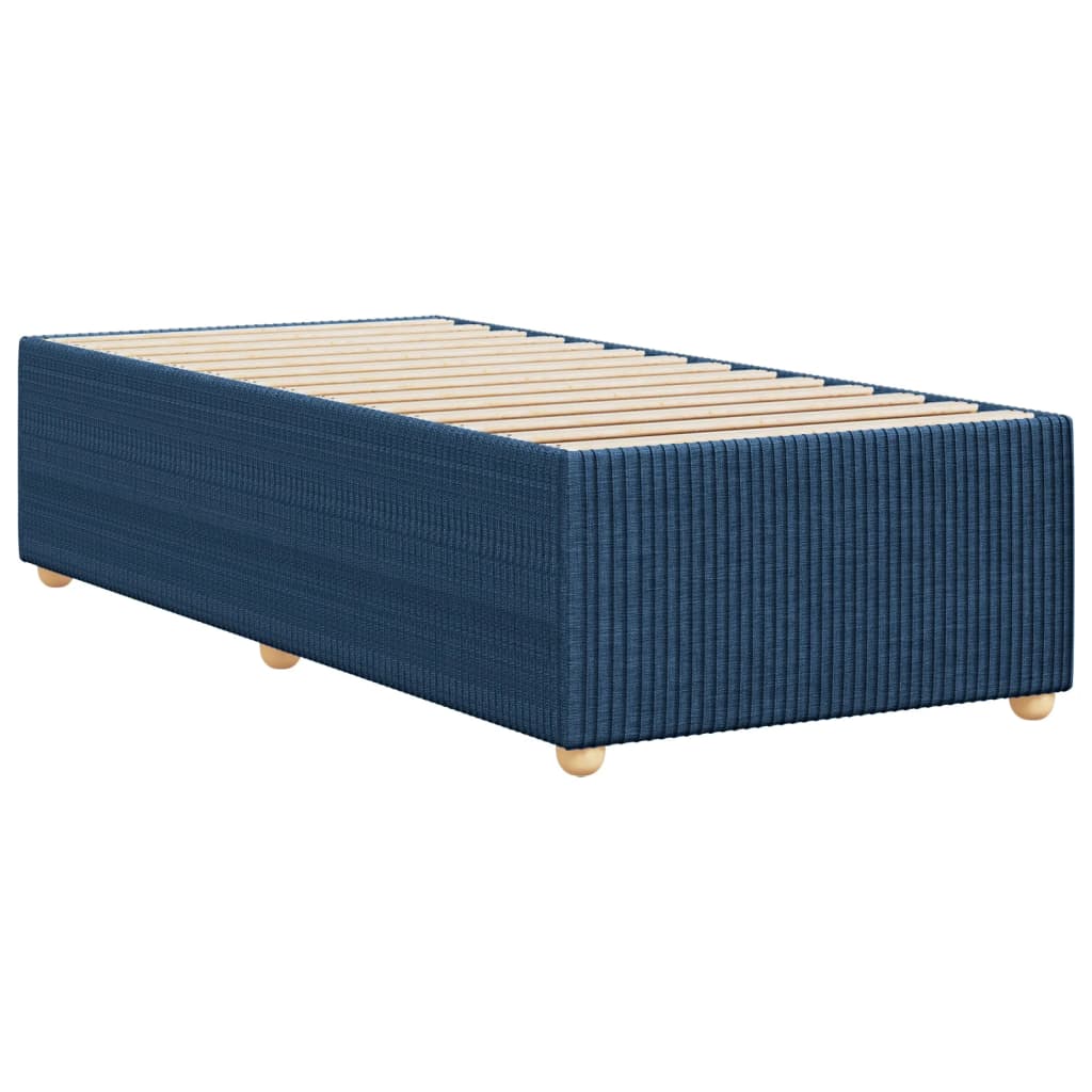 Giroletto Senza Materasso Blu 90x190 Cm In Tessuto - Image 6
