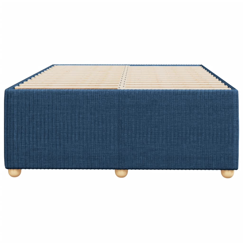 Giroletto Senza Materasso Blu 120x190 Cm In Tessuto - Image 4