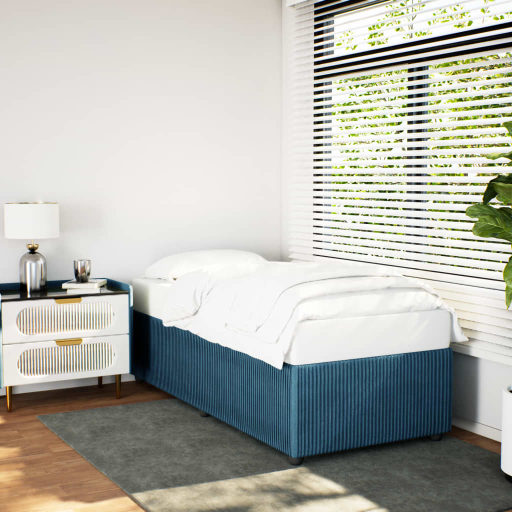 Giroletto Blu 80x200 Cm In Velluto