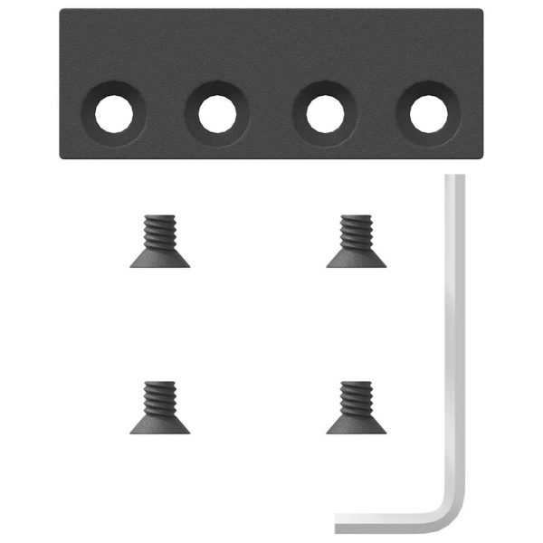 Kit Di Binari Per Porte Scorrevoli 400 Cm Acciaio Nero - Image 6