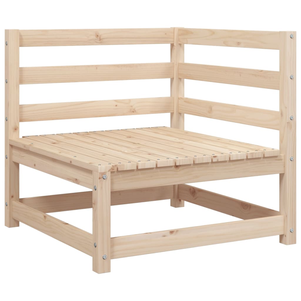 Set Divani Da Giardino 2 Pz In Legno Massello Di Pino - Image 4