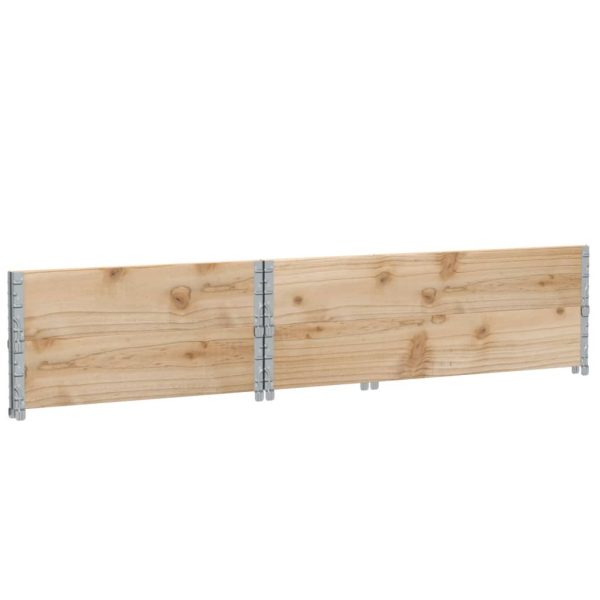 Fioriera Da Giardino Marrone 120x80 Cm Legno Massello Di Pino - Image 6
