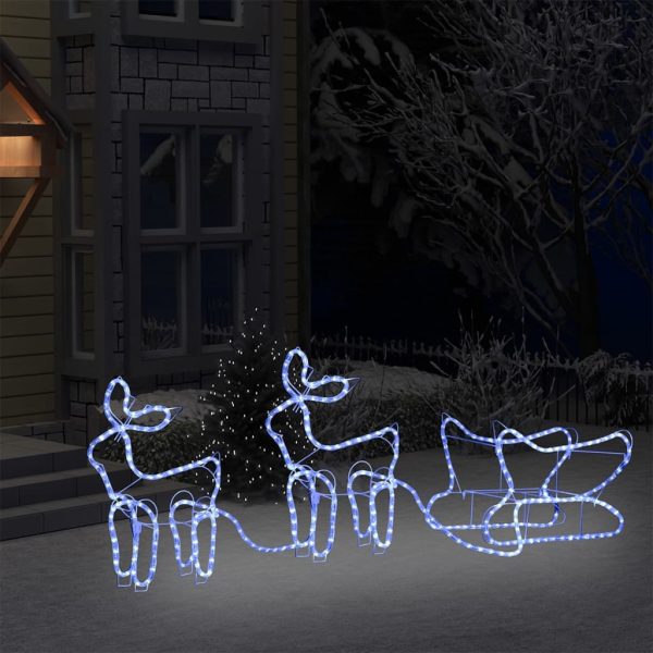 Renne E Slitta Decorazione Natalizia Per Esterni 576 Led - Image 3