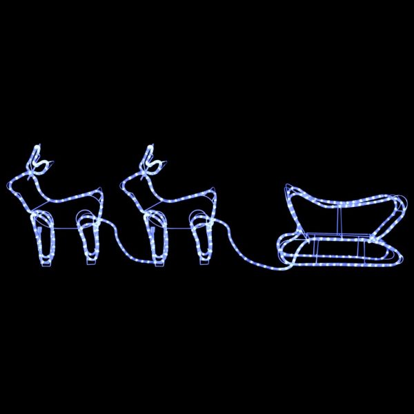 Renne E Slitta Decorazione Natalizia Per Esterni 576 Led - Image 4