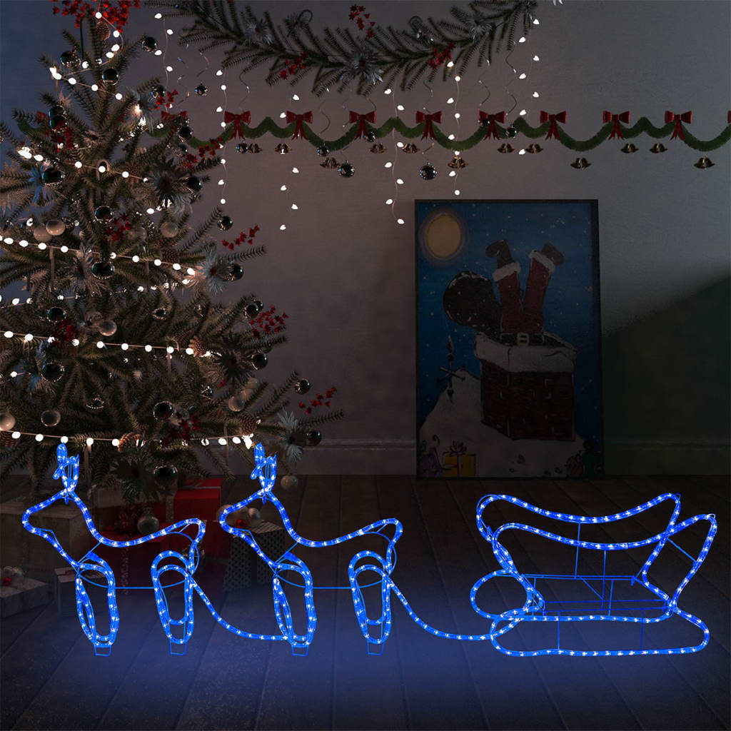 Renne E Slitta Decorazione Natalizia Per Esterni 576 Led