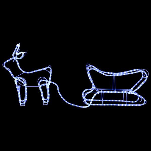 Renne E Slitta Decorazione Natalizia Per Esterni 252 Led - Image 5