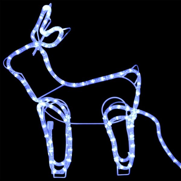 Renne E Slitta Decorazione Natalizia Per Esterni 252 Led - Image 6