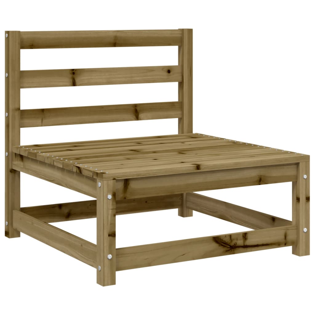 Set Divani Da Giardino 5 Pz In Legno Impregnato Di Pino - Image 5