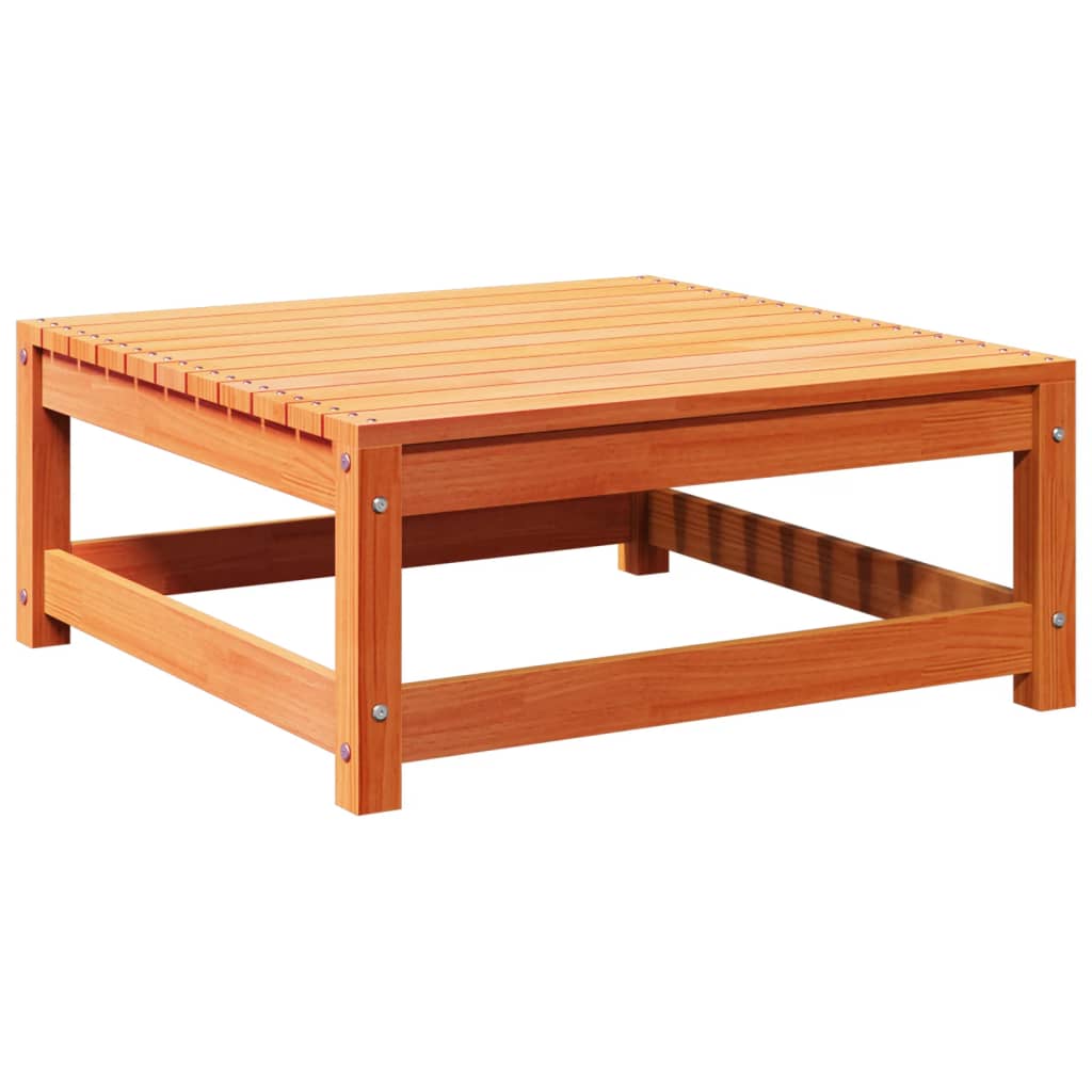 Set Divani Da Giardino 5 Pz Marrone Cera Legno Massello Pino - Image 6