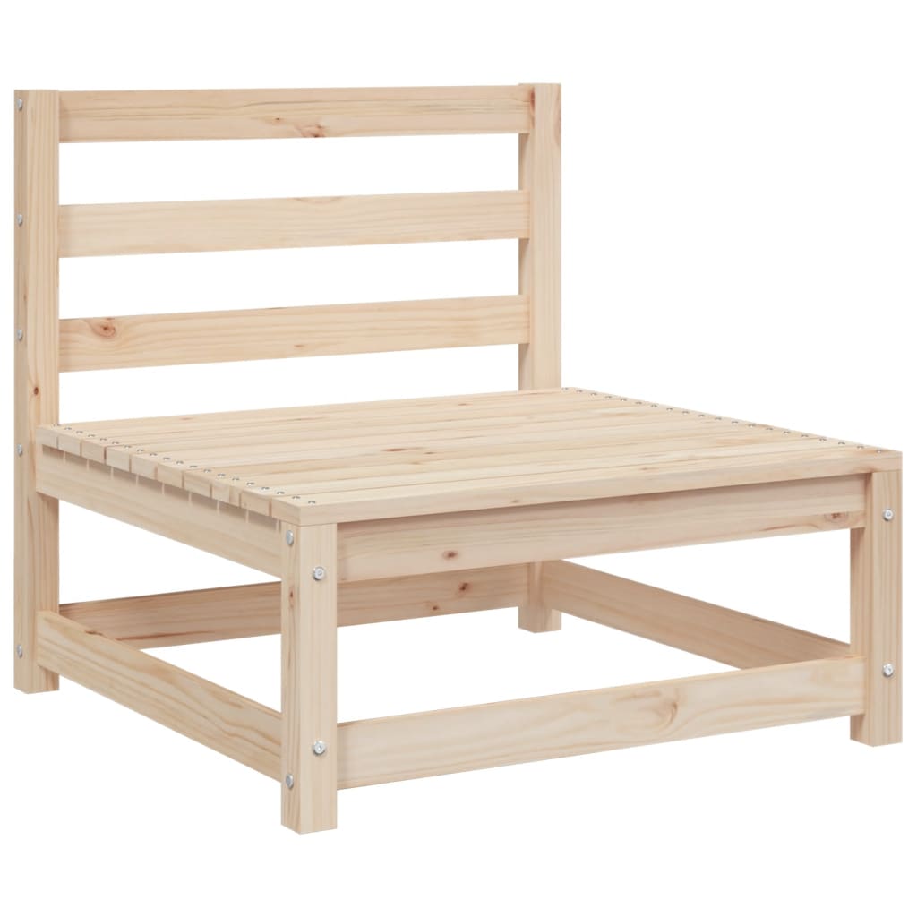 Set Divani Da Giardino 8 Pz In Legno Massello Di Pino - Image 5