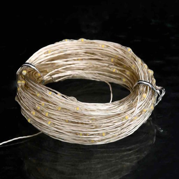 Stringa Led Con 150 Luci Led Bianco Caldo 15 M Pvc - Image 5