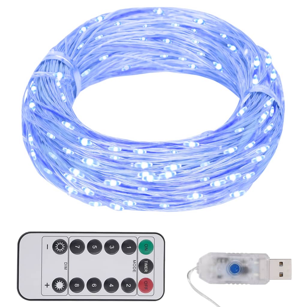 Stringa Led Con 300 Luci Led Blu 30 M