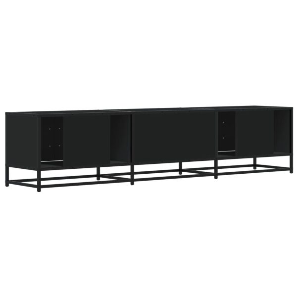 Mobile Porta Tv Nero 180x35x41 Cm In Truciolato - Image 6
