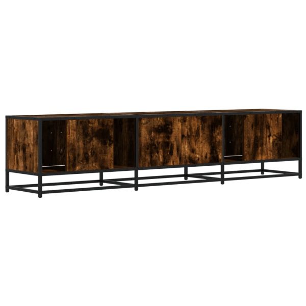 Mobile Porta Tv Rovere Fumo 180x35x41 Cm In Truciolato - Image 6