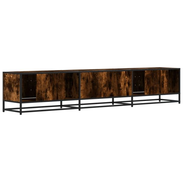 Mobile Tv Rovere Fumo 210x35x41 Cm In Truciolato - Image 6