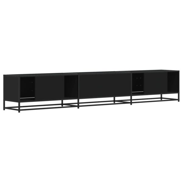 Mobile Porta Tv Nero 240x35x41 Cm In Truciolato - Image 6