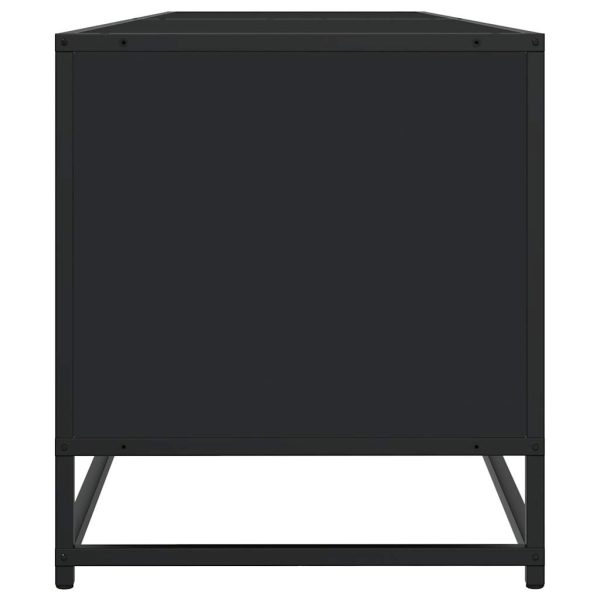Mobile Porta Tv Nero 180,5x40x46 Cm In Truciolato - Image 5