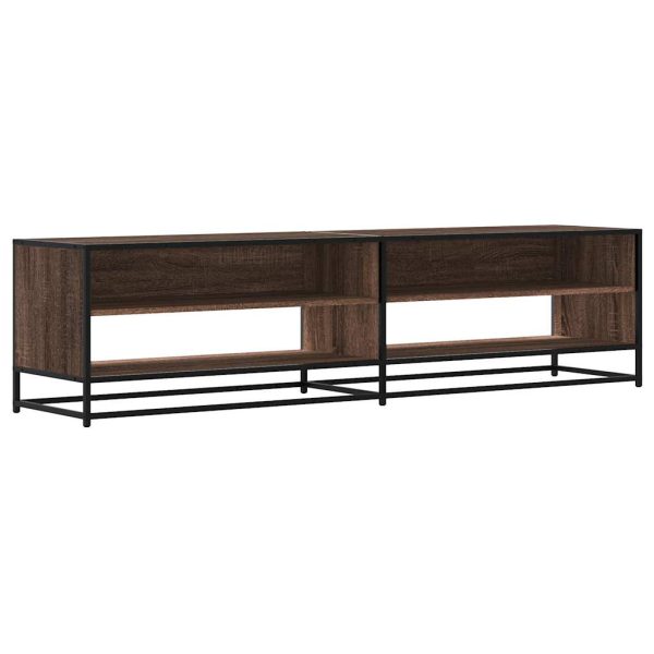 Mobile Porta Tv Rovere Marrone 180,5x40x46 Cm In Truciolato - Image 2