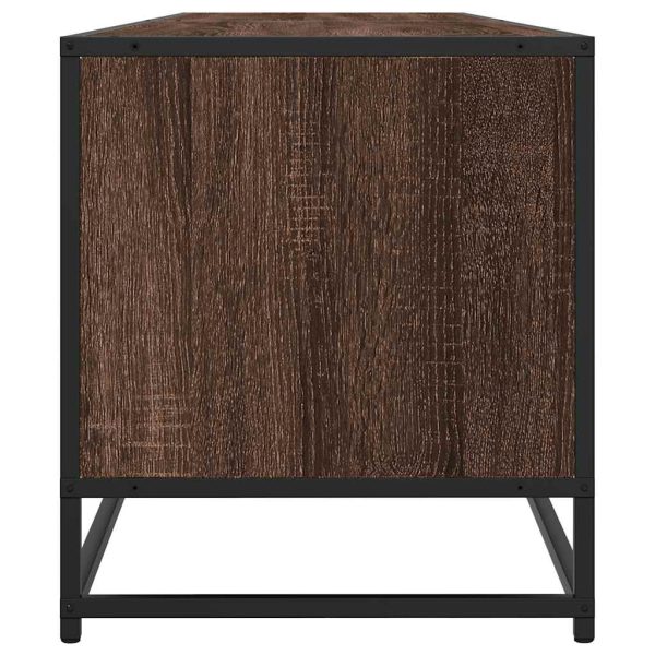 Mobile Porta Tv Rovere Marrone 180,5x40x46 Cm In Truciolato - Image 5