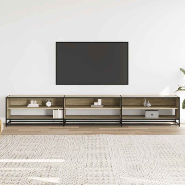 Mobile Per Tv Rovere Sonoma 270x40x46 Cm In Truciolato - Image 3