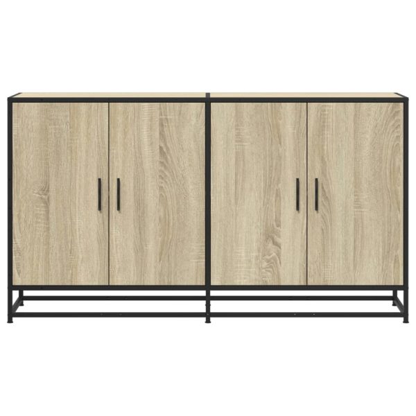 Credenza Rovere Sonoma 134x35x76 Cm In Truciolato - Image 4