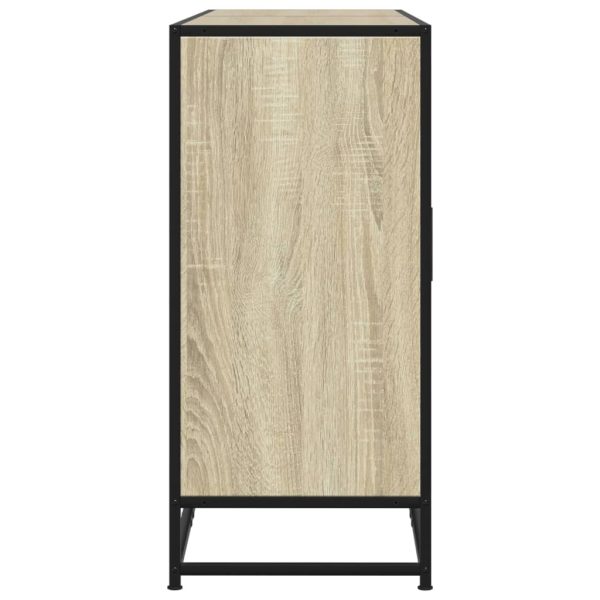 Credenza Rovere Sonoma 134x35x76 Cm In Truciolato - Image 5