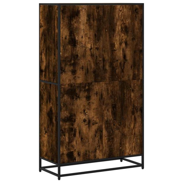 Libreria Rovere Fumo 80,5x35x139 Cm In Truciolato - Image 6
