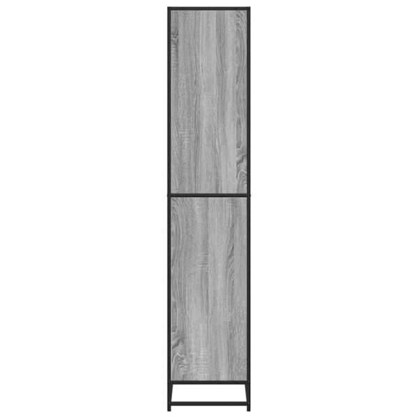 Libreria Grigio Sonoma 60x35x170,5 Cm In Truciolato - Image 5