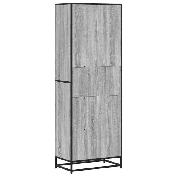 Libreria Grigio Sonoma 60x35x170,5 Cm In Truciolato - Image 6