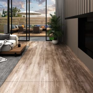 Listoni Autoadesivi In Pvc 5,21 M² 2 Mm Legno Slavato