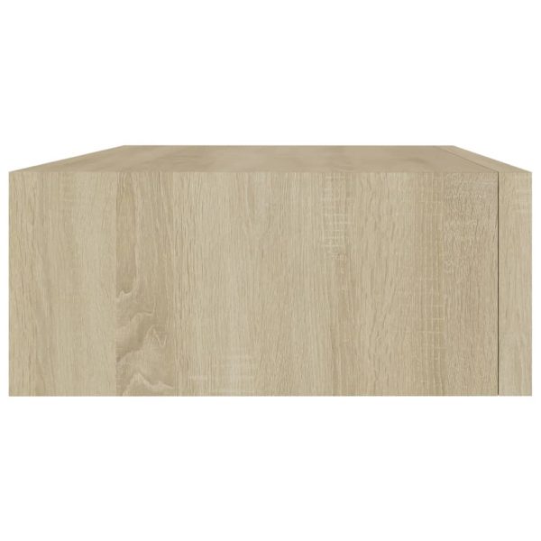 Scaffale Con Cassetti Da Parete Rovere 40x23,5x10 Cm In Mdf - Image 5
