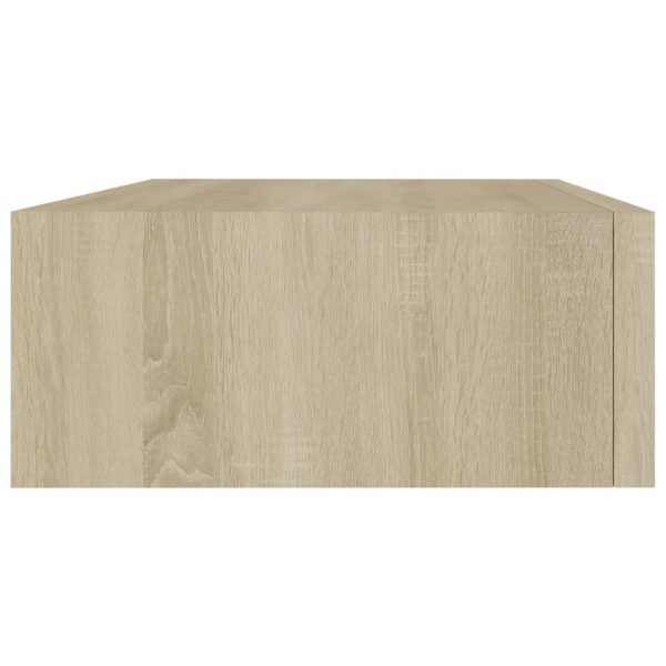 Scaffali Con Cassetti Da Parete 2 Pz Rovere 40x23,5x10 Cm Mdf - Image 6