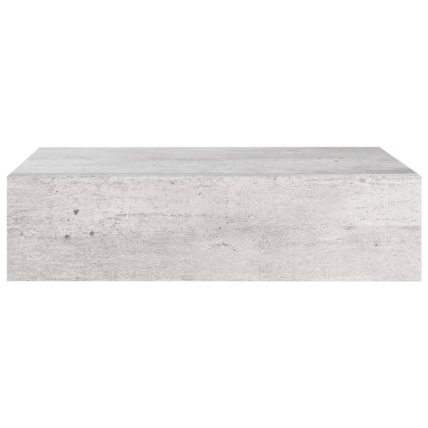 Scaffali Con Cassetti 2 Pz Grigio Cemento 40x23,5x10 Cm In Mdf - Image 5
