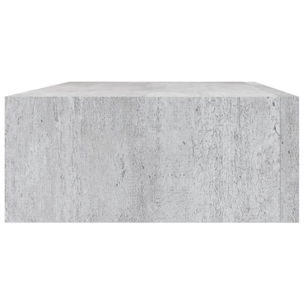 Scaffali Con Cassetti 2 Pz Grigio Cemento 40x23,5x10 Cm In Mdf - Image 6