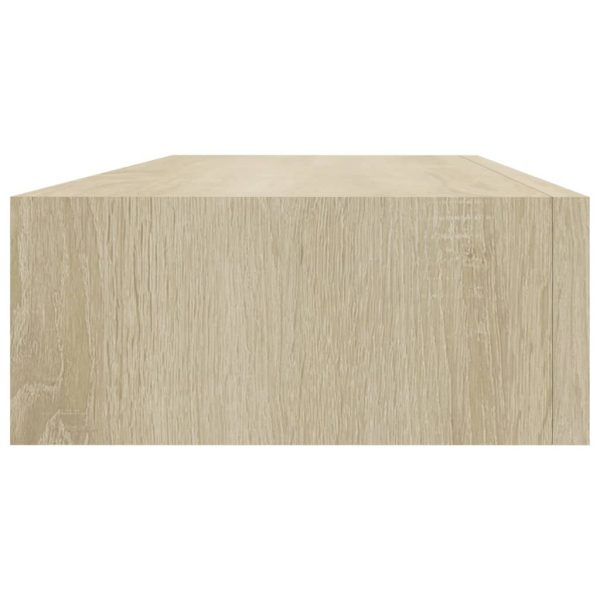 Scaffale Con Cassetti Da Parete Rovere 60x23,5x10 Cm In Mdf - Image 5
